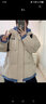 鏡莎假兩件連帽羽棉絨棉服外套女學(xué)生冬季新款加厚防寒棉衣面包服潮 杏色棉衣 均碼【可備注碼數(shù)】 曬單實拍圖
