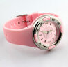 百圣牛（PASNEW）潮流兒童手表石英表男孩女孩防水表環(huán)保表帶學(xué)生夜光指針手表 粉色 曬單實(shí)拍圖