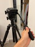 佳能精選配件適用專(zhuān)業(yè)攝影攝像機拍照攝影支三腳架 拍攝視頻直播三角架 帶云臺套裝 鋁合金液壓阻尼手柄云臺三腳架 曬單實(shí)拍圖