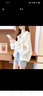 KANJOOP防曬衣女2024新款學(xué)生薄款透氣拼接洋氣防紫外線外套夏季防曬服女 白色 S 曬單實拍圖