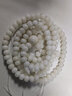 靈月閣白玉菩提子手串佛珠念珠108顆高拋?lái)槹鬃拥苤槲耐姹P(pán)玩男女禮物 弟子珠款 8×6mm 曬單實(shí)拍圖