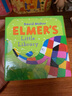 花格子大象艾瑪?shù)男⌒D書館 英文原版 Elmer’s Little Library 紙板書 3-6歲 曬單實拍圖