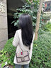 酷奇露娜輕奢包包女款2025年單肩包斜挎女包奢侈品牌送老婆女友生日禮物 咖啡色【次日達(dá)】 曬單實(shí)拍圖