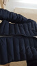 蕉內(nèi)（Bananain）氫氣301A男士輕薄羽絨服立領(lǐng)修身內(nèi)搭24秋冬新款保暖易穿搭外套 【高領(lǐng)】巖石藍(lán) L 曬單實拍圖