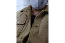 吉普盾休閑加厚外套冬裝潮男大碼寬松肥佬棉服潮硬漢純棉男裝加絨夾克男 卡其色加絨3166 L建議120-135斤 曬單實(shí)拍圖