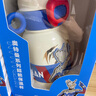 格沵（germ）【免費(fèi)刻字】兒童保溫杯奧特曼學(xué)生大容量水杯316雙飲吸管杯子 賽羅 貝塔白500ml 曬單實(shí)拍圖