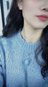 迪士尼米妮項鏈女925銀時尚小巧鎖骨鏈七夕生日禮物情人節(jié)送女生女朋友 米妮銀色 曬單實拍圖