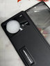 適用VIVO X Fold+手機殼全包防摔隱形支架真皮保護套xfold折疊屏新款商務(wù)超薄高端輕奢皮套 武士黑 X Fold/X Fold+ 防窺前后殼 曬單實(shí)拍圖