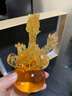 琉璃吉祥物祥龍吸水?dāng)[件招財(cái)客廳玄關(guān)高檔裝飾品生肖龍水晶工藝品 龍騰盛世?。ㄧ晟?00%琉璃 曬單實(shí)拍圖
