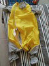 寵星記 大狗狗雨衣 寵物四腳全包雨衣 中大型犬 雨天衣服金毛薩摩哈士奇 黃色 28碼 曬單實(shí)拍圖