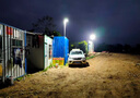 燈秀才led投光燈射燈戶外防水庭院燈工地工廠房車間探照室外照明院子燈 終結(jié)者100w白光-全鋁照射80平 曬單實拍圖
