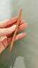 美木兮發(fā)簪 黑檀木桃木古風(fēng)盤發(fā)簪子日常盤發(fā)木簪漢服旗袍中式發(fā)釵發(fā)飾 桃木如縷發(fā)簪12cm 曬單實拍圖