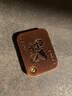 赟婭金屬撲克磁鐵推牌撲克陀螺指尖啪啪幣發(fā)泄神器Edc成人解壓玩具 土豪金大小王 曬單實拍圖