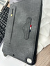 泰朵適用iPadmini(A17Pro)保護套mini8保護殼mini6平板保護殼輕薄防摔手持腕帶支架皮套簡(jiǎn)約便捷 商務(wù)黑+鋼化膜 iPad mini4/5 7.9英寸 曬單實(shí)拍圖