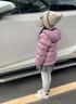 咕嚕日記【抗?jié)窠q】兒童輕薄羽絨服冬季新款男女童保暖外套中大童裝棉衣 紫色 110 CM [充絨量42g] 曬單實(shí)拍圖