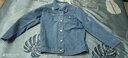 邊七@牛仔夾克男士春秋裝潮流百搭休閑機能外套韓版日系工裝外套 Y8704復古藍修身版 L 曬單實(shí)拍圖
