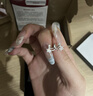 Holycat懷里貓999足銀星月閃鉆耳釘女小眾甜美氣質(zhì)月亮耳環(huán)女生耳飾禮物送女友 999銀星月耳釘一對 曬單實(shí)拍圖