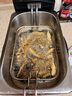 斯樂(lè)得（Silede）油炸鍋家用不銹鋼小迷你電炸鍋?zhàn)詣?dòng)恒溫全自動(dòng)炸薯?xiàng)l炸雞排油炸機(jī) 不銹鋼2.5L 曬單實(shí)拍圖