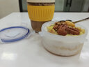 樂(lè )扣樂(lè )扣水果盒便攜外出食品保鮮盒小號學(xué)生迷你塑料飯盒圓形便當盒零食盒 300ml 曬單實(shí)拍圖