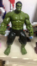 中動(dòng)玩具中動(dòng)漫威復仇者聯(lián)盟4蜘蛛俠鋼鐵俠玩具美國隊長(cháng)手辦模型周邊3 14寸經(jīng)典綠巨人【12處關(guān)節可動(dòng)】 曬單實(shí)拍圖