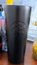 星巴克（Starbucks）新款保溫杯子高級(jí)雙層不銹鋼473檔情侶送禮真空保溫杯車載皮套杯 ' 473ml 627黑色女神 (帶五件套) 曬單實(shí)拍圖