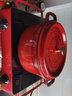 琺寶（staub）琺瑯鍋鑄鐵鍋煲湯燉湯鍋熬湯煮鍋陶瓷碗家用廚房多功能鍋具套裝 【24cm櫻桃紅+陶瓷碗12cm】 曬單實(shí)拍圖