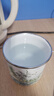 歐麗家注意容量琺瑯搪瓷搪瓷杯子大茶缸家用大容量厚懷舊老式鐵瓷茶缸子 9cm新山水畫 500ml 1只 曬單實(shí)拍圖