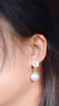 伊黛兒閃鉆仿珍珠耳釘女春夏新款2025氣質(zhì)耳飾小眾設(shè)計(jì)高級(jí)感法式耳環(huán) 高端品牌耳墜飾品E3296 曬單實(shí)拍圖