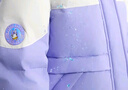 迪士尼（DISNEY）女童羽絨服耐臟油污90白鴨絨兒中大童加長(zhǎng)款24冬DB441KE28紫150 曬單實(shí)拍圖