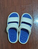 貞喜氣涼鞋男開(kāi)車(chē)運動(dòng)休閑防滑沙灘鞋兩用外穿戶(hù)外涉水鞋青年學(xué)生 白藍色【厚底約4厘米】 40-41碼 曬單實(shí)拍圖