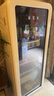 HCK哈士奇大容量風(fēng)冷212L冰箱嵌入式復古圓弧辦公室家用保鮮冷藏柜茶葉立式柜一級能效冰吧SC-208RI 奶茶色212升 曬單實(shí)拍圖