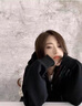LPOX外套女款2025年最新款黑色連帽外套女寬松慵懶風(fēng)小眾上衣韓版外套 黑色外套 S _60-85斤 曬單實(shí)拍圖