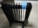 奥克斯（AUX） 奥克斯油汀取暖器电暖风机电暖器电油汀片省电静音节能电暖气家用 黑+金宽片13片 实拍图