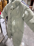 乖奇熊嬰幼兒三防連體衣秋冬保暖寶寶輕薄羽絨服圍脖哈衣爬服外出拜年服 暮色藍(lán)/星月奇遇 90 曬單實(shí)拍圖