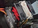 超频三（PCCOOLER）红海MINI增强版 CPU散热器（多平台/2热管/8cm双风扇/附带硅脂） 实拍图
