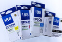 愛(ài)普生（EPSON）T188黑色彩色原裝墨盒 適用WF-3641/7111/7621/7728打印機 T1881-4四色套裝 曬單實(shí)拍圖