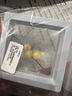 彩荷原礦無優(yōu)化俄料白花蜜圓珠散珠琥珀蜜蠟佛珠配件飾品七夕禮物 普通白花圓珠直徑8-9mm/顆 曬單實拍圖