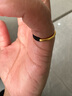 六福珠寶 足金簡(jiǎn)約黃金戒指素圈閉口戒禮物 計價(jià) 6號-約1.32克 曬單實(shí)拍圖