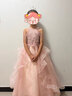 漢佺女童10歲生日公主蓬蓬裙小眾輕奢高端花童禮服兒童主持人鋼琴演奏 淺粉色 130 適合體重50-55斤 曬單實拍圖