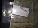 老福黃金黃金項(xiàng)鏈女小蠻腰雙環(huán)黃金吊墜女足金生日禮物送女友送老婆 小蠻腰雙環(huán)項(xiàng)鏈約3.6g 曬單實(shí)拍圖