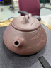 百年利永宜興紫砂壺純手工原礦紫泥凍雪子冶石瓢壺功夫茶具泡茶壺185cc 紫泥刻繪 185ml 凍雪子冶 曬單實(shí)拍圖