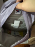 Champion美國冠軍2025新款雙肩包男女 學(xué)院風(fēng)書包簡約帆布雙肩背包 淺紫 MIC 曬單實拍圖