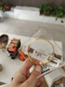 中國黃金（CHINA GOLD）黃金手鐲滿天星足金素圈鐲子生日情人節(jié)禮物送女友老婆新年禮物 56#約5.15g 曬單實拍圖
