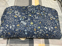 木吻純棉花手工棉衣服女士棉襖棉褲套裝中老媽年人媽外穿加厚保暖冬季 藍碎花 2XL推薦152~170CM體110~125斤 曬單實(shí)拍圖