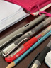 凌美（LAMY）钢笔签字笔 生日节日礼物学生成人练字文具 德国进口 自信系列墨水笔 全透明质感 F0.7mm 实拍图