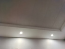 陽光陽光照明LED筒燈好又亮悅雅孔燈2.5寸5w10w15w20嵌入式薄家用洞燈 白光6500K【壓鑄鋁】 5W【開孔7.5-9.5cm】 曬單實拍圖