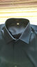 羅蒙抗皺免燙長(cháng)袖襯衫男士四季商務(wù)休閑純色含竹纖維襯衣工裝上衣男裝 曬單實(shí)拍圖