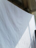 源生活 白色酒店缎条被套单件 60支全棉双人纯色被罩 1.5米床 200*230cm 实拍图