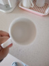 京樂(lè)陶瓷茶杯帶蓋會(huì)議杯子 純白辦公茶杯禮品商務(wù)帶蓋馬克杯介杯 水杯 2號(hào)無(wú)紋杯身(單杯身) 250ml 1只 曬單實(shí)拍圖