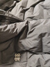KOLON SPORT/可隆超輕羽絨馬夾 男子戶外冬季TUBE休閑無袖鵝絨上衣- LHDV4WN149-BK 黑色 3XL (190/108B) 曬單實(shí)拍圖